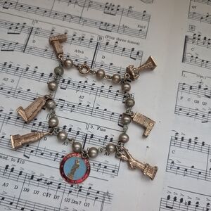Vintage New York Charm Bracelet